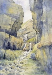 Image of Gordale Scar painting