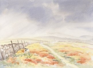 Image of Shining Tor Ridge, Goyt painting