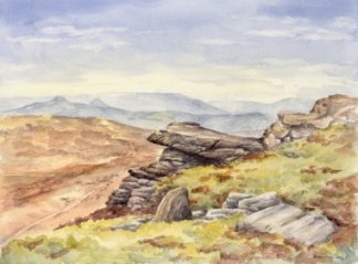 Image of Stanage painting
